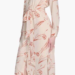 Calvin Klein Long Sleeve Shirtdress NWT Women's size 14